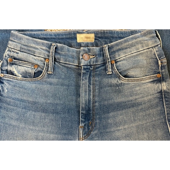 Mother‎ High Waisted Looker Ankle Fray in Thrilling Shots Size 24 - Picture 5 of 10